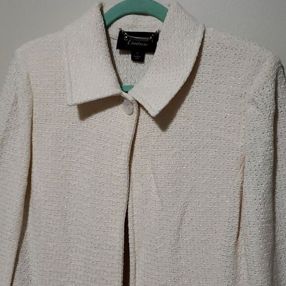 St. John's women's Ombre Knit Coat size 8 like new - Picture 3 of 7